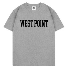 더팀 웨스트 20수 반팔 프린트 티셔츠