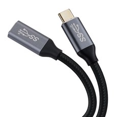 컴스 C타입-C타입 USB 3.1 GEN 2 PD 고속충전 4K 60Hz UHD 데이터 전송 메쉬 10G MF 연장 케이블 JA089