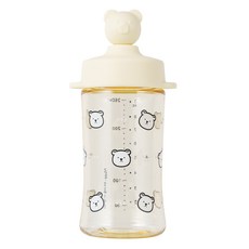AKIOOM 幼兒用小熊PPSU吸管杯 260ml, 1個, 香草
