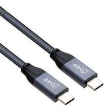 컴스 C타입-C타입 USB 3.1 GEN 2 100W 10Gbps 케이블 IF600, 1개