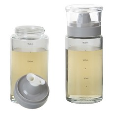 Kitensil SinoGlass 油瓶 M Cap 灰色, 170ml, 2個