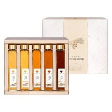 ILSANGDAWAN 雙溪名茶 智異山蜂蜜5種套組, 1套, 1450g