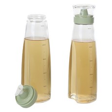 키텐실 시노글라스 컬러핏 오일병 M Cap 세이지, 2개, 500ml