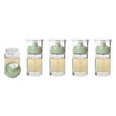 키텐실 시노글라스 컬러핏 오일병 M Cap 세이지, 5개, 100ml