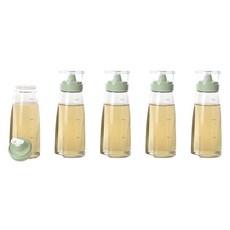 키텐실 시노글라스 컬러핏 오일병 M Cap 세이지, 5개, 320ml