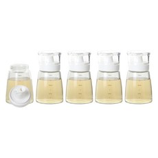 키텐실 시노글라스 오일병 M Cap 크림화이트, 5개, 160ml