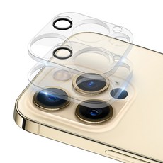 엑씨 카메라 렌즈 강화유리 액정보호필름 2p 세트, 1세트