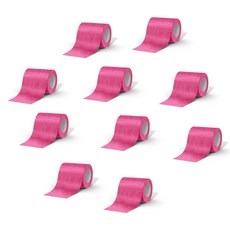 Daybyday 데이바이데이 밴드 7.5cm x 4.5m 핑크, 1개, 10개입