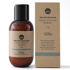 鞋臭腳臭除臭劑, 1瓶, 60g