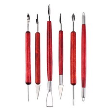莫迪安 黏土 陶藝 雕塑 工具 6件組, 6入