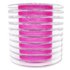 놀부피싱 Dyneema PE 編織釣魚線 100m, 粉紅色, 10個