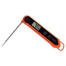 acuba 折疊式數位探針中心溫度計 CS-03H, 1個
