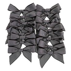 티나피크닉 선물포장 스트라이프 완성리본, 브라운, 18개