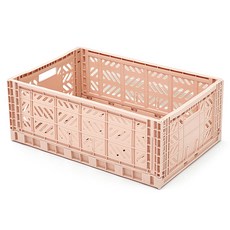 Ay kasa 摺疊箱, 奶茶色, L, 1個