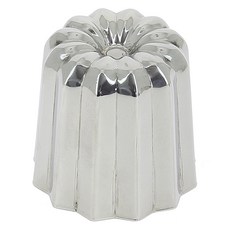 de Buyer 畢耶 不銹鋼可麗露模具 5.5cm, 單一顏色, 1個