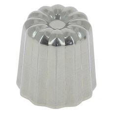 de Buyer 畢耶 不鏽鋼可麗露模具 3.5cm, 單一顏色, 1個