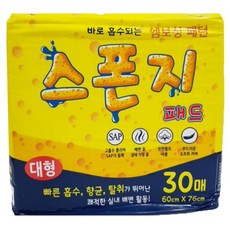 Pets Island 狗狗即吸水海綿尿布墊 大型, 1個, 30入