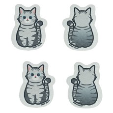 Sunny Enjoy 零廢棄纖維素美國短毛貓菜瓜布, 4入, 1個