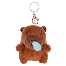 공유 카피바라 인형 키링, 12cm, 콧물, 1개