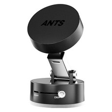 Ants BEEFVN 車用多功能吸盤式手機支架, 黑色, 1個