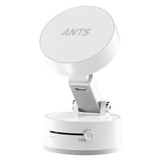 앤티스 베큠 차량용 멀티 흡착식 휴대폰 거치대, 화이트, 1개