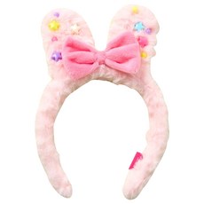 BUTTERSHOP Shop 閃亮眼睛Scrabbit髮箍, 1個, 粉紅色