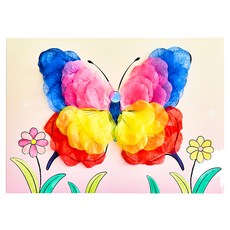 minhwashop 花瓣黏貼DIY, 20個, 蝴蝶 S240090C