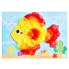 minhwashop 花瓣黏貼DIY, 20個, 魚 S240090A