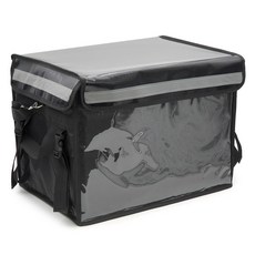 保溫保冷多功能外送箱包 C125, 黑色