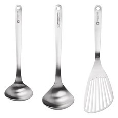 바겐슈타이거 퓨어스텐 304 3종 세트, 1세트, 국자 소 + 국자 대 + 사선 뒤집개