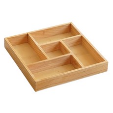 Market Pio 家居高級木質裝飾珠寶托盤 款式12, 單一顏色, 1個