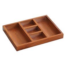 마켓피오 홈 고급 나무 인테리어 보석 트레이, 타입9, 1개