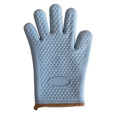 Acacia矽膠烤箱手套, 天藍色, 1個