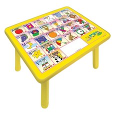 兒童用兒童世界幼兒英語學習桌, 混合顏色