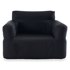 A-CUSTA Air 單人露營沙發, 黑色, 1個