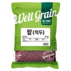 두보식품 웰그레인 중국산 적두 팥, 5kg, 1개