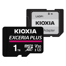 KIOXIA 鎧俠 Exerria PLUS Micro SD卡 LMPL1M001TG2, 1TB