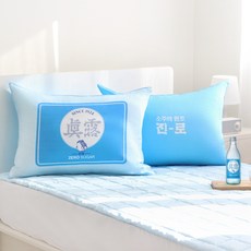 나라홈데코 베개커버 솜포함, 진로 제로슈가, 1개