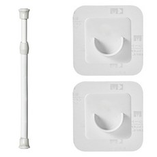 World Clean 伸縮桿 + U型支撐架 2入組, 白色