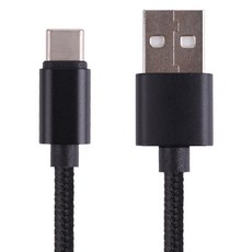 컴스 USB 2.0 A타입-USB 3.1 C타입 패브릭 케이블 ID798, 1개