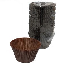 J Factory 烘焙瑪芬杯 油紙杯 55mm, 200個, 巧克力