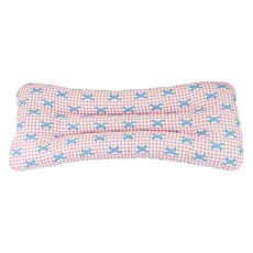 J.UNI 純棉長枕 含枕芯, 邦尼粉