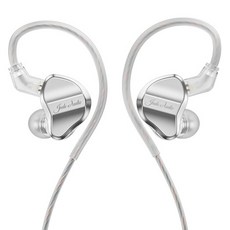 FIIO 飛傲 JadeAudio JD1 有線耳機, 銀色, 單一商品