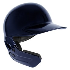 ZETT 單耳鬥士打擊頭盔 左打 BHLK-08 2900, 深藍色, 1個