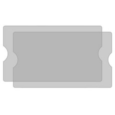 SCREEN DOCTOR PlayStation PS5 PS Portal 防反光防指紋螢幕保護貼 2片組, 1套, 單一商品, 透明