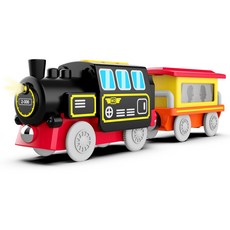 Mykafort 1830 蒸汽火車電動玩具, 1個, 蒸汽火車, 混合色