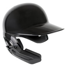 ZETT 雙耳鬥士打擊頭盔 左打者用 BHLK-80, 黑色, 1個