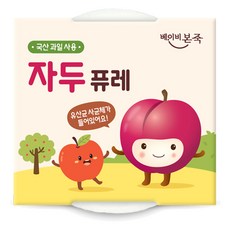 Baby Bonjuk 水果泥 2入, 200g, 1個, 李子