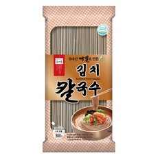 봉평촌 메밀 김치 칼국수, 350g, 1개