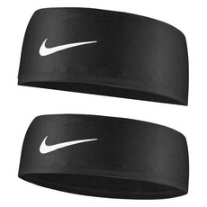 나이키 드라이 핏 헤어밴드, 블랙, 블랙, 1세트